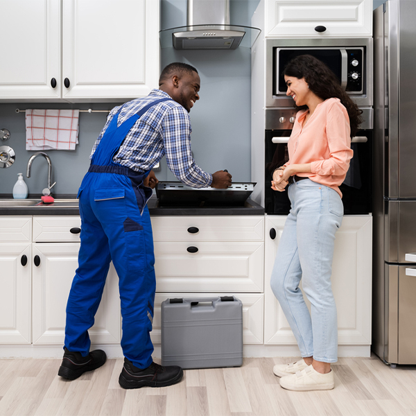 what kind of warranty do you offer on your cooktop repair services in Hazleton